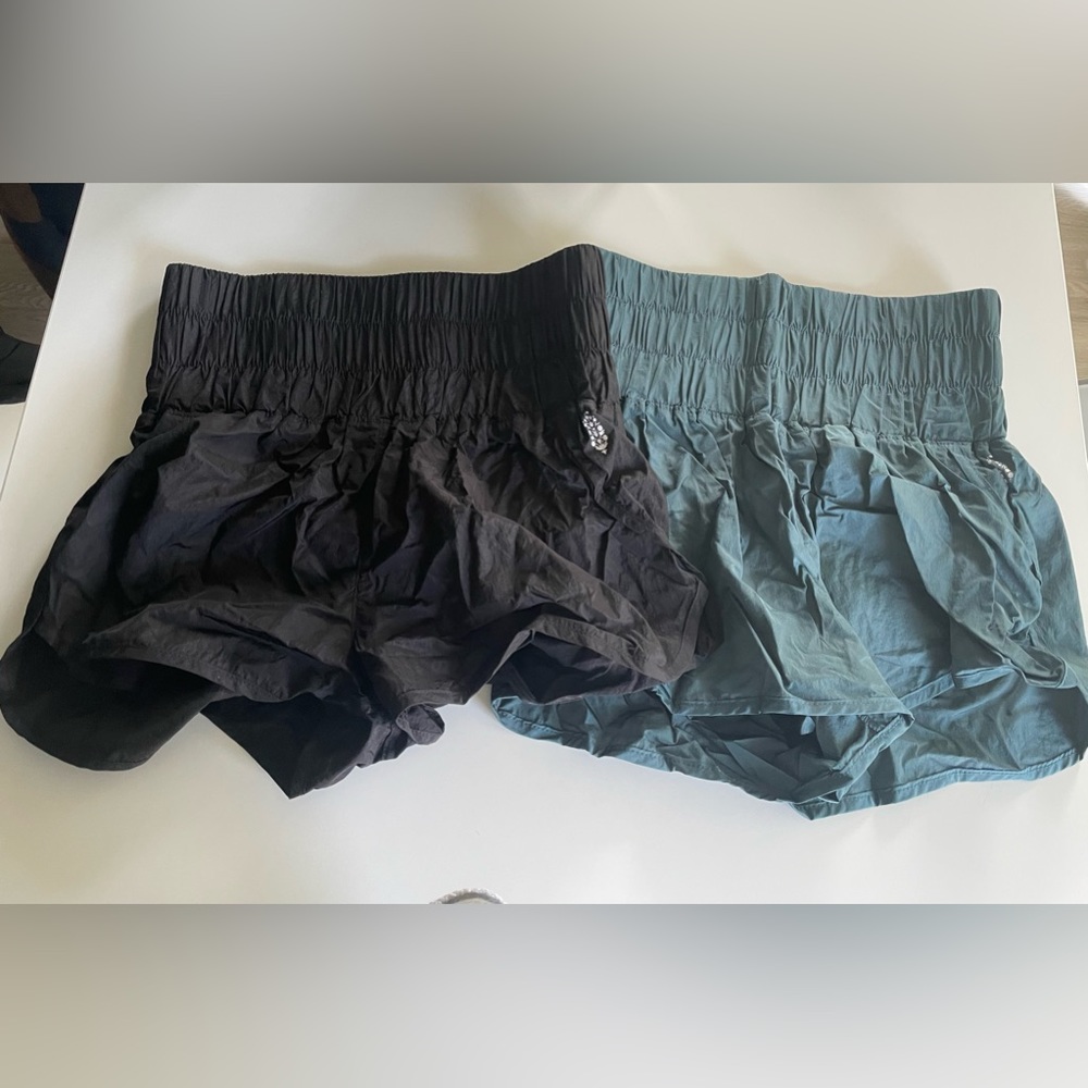 Free People/FP Movement The Way Home Shorts Set of 2 Black/Stargazer Size Small